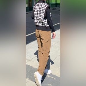 Brown corduroy pants